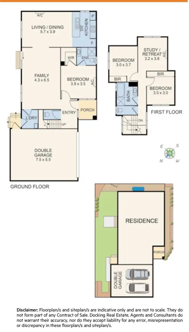 Floorplan of Homely townhouse listing, 4/11 View Road, Vermont VIC 3133