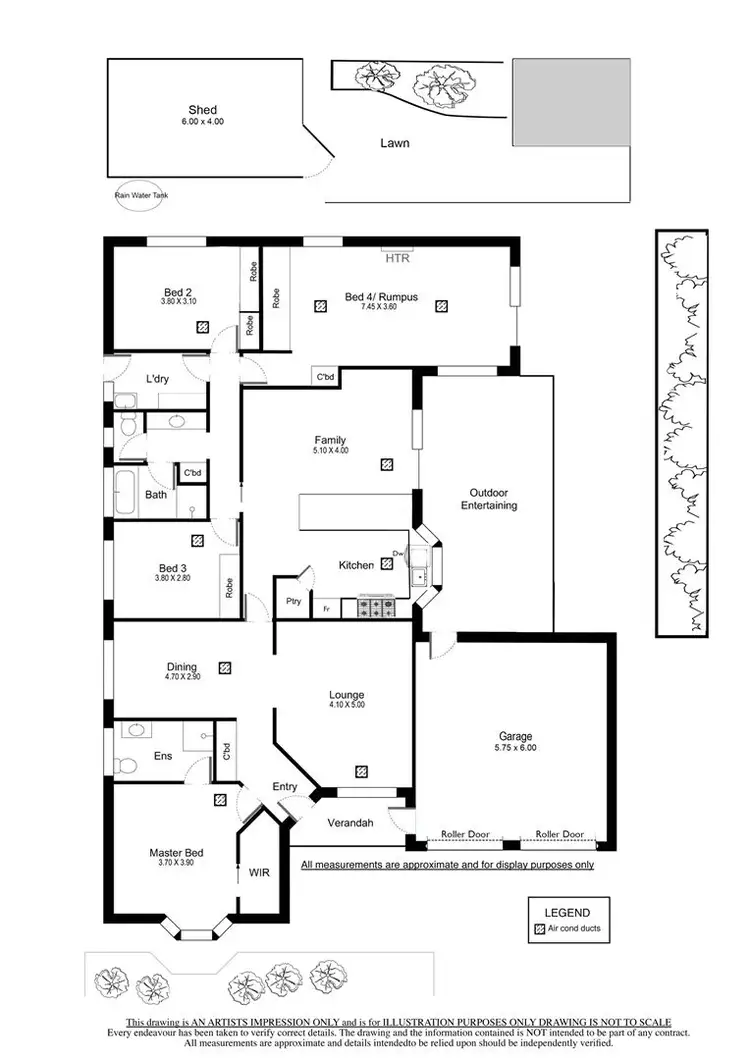 Floorplan of Homely house listing, 45 Nedland Crescent, Port Noarlunga South SA 5167