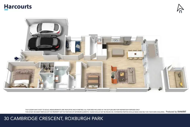 Floorplan of Homely house listing, 30 Cambridge Crescent, Roxburgh Park VIC 3064