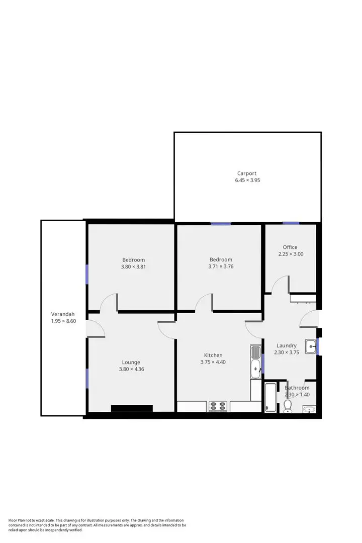 Floorplan of Homely house listing, 124 Railway Terrace, Peterborough SA 5422