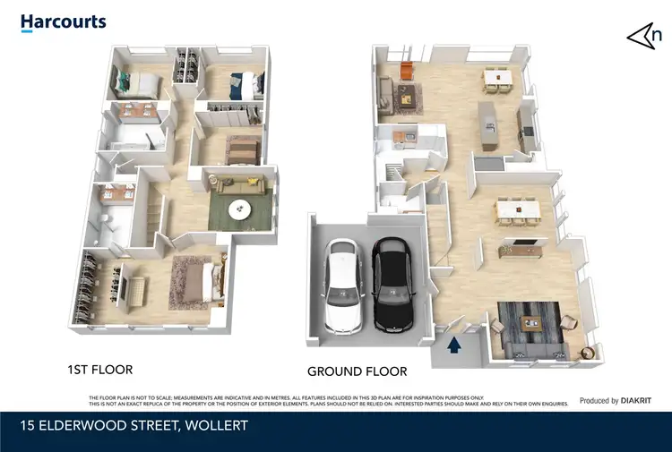 Floorplan of Homely house listing, 15 Elderwood Street, Wollert VIC 3750