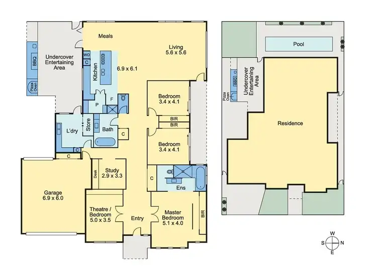 Floorplan of Homely house listing, 27 Stonebridge Rise, Epping VIC 3076