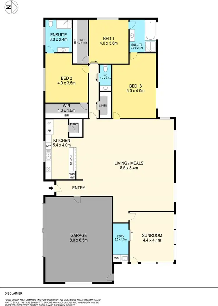 Floorplan of Homely house listing, 301b Lumeah Road, Buninyong VIC 3357