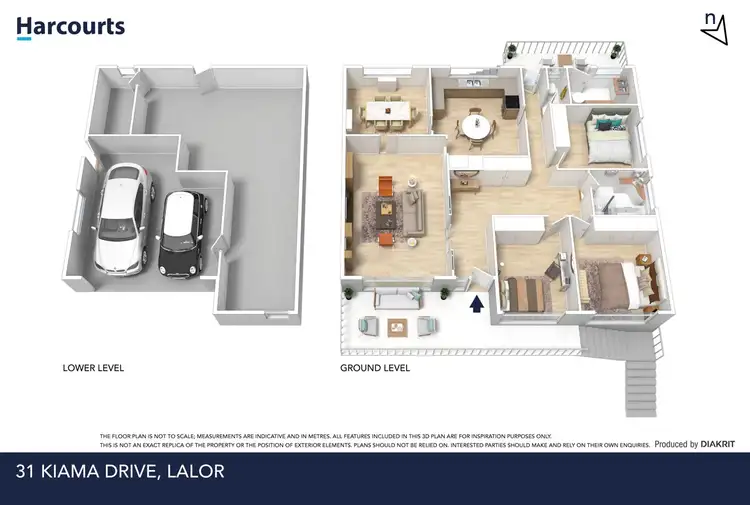Floorplan of Homely house listing, 31 Kiama Drive, Lalor VIC 3075