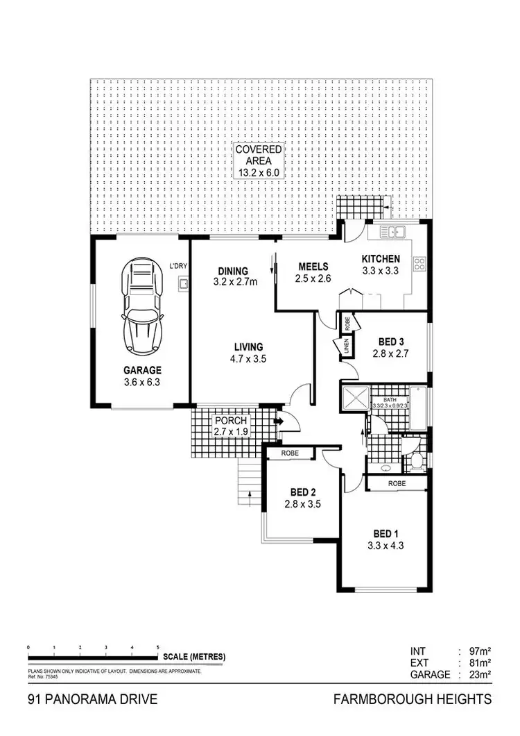 Floorplan of Homely house listing, 91 Panorama Drive, Farmborough Heights NSW 2526