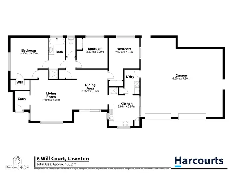 Floorplan of Homely house listing, 6 Will Ct, Lawnton QLD 4501