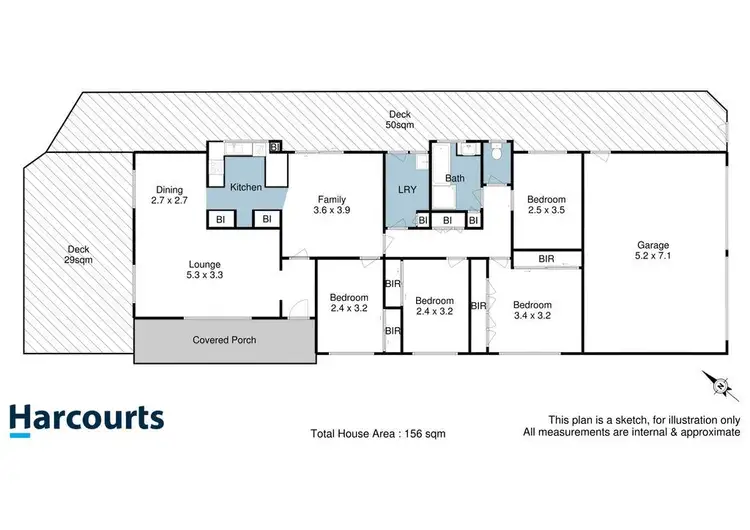Floorplan of Homely house listing, 3 Willowbend Road, Kingston TAS 7050