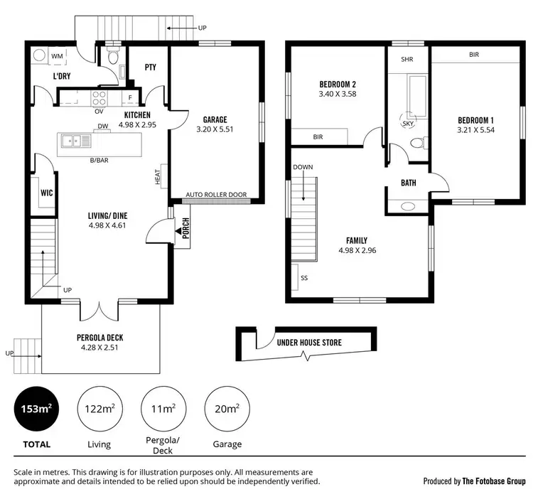 Floorplan of Homely house listing, 5 Otway Street, Bridgewater SA 5155