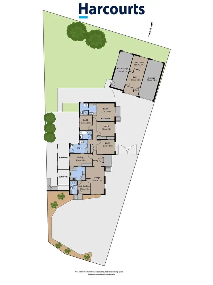 Floorplan of Homely house listing, 8 Rolstone Court, Narre Warren VIC 3805