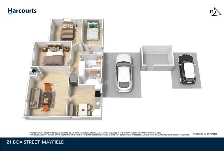Floorplan of Homely house listing, 21 Box Street, Mayfield TAS 7248