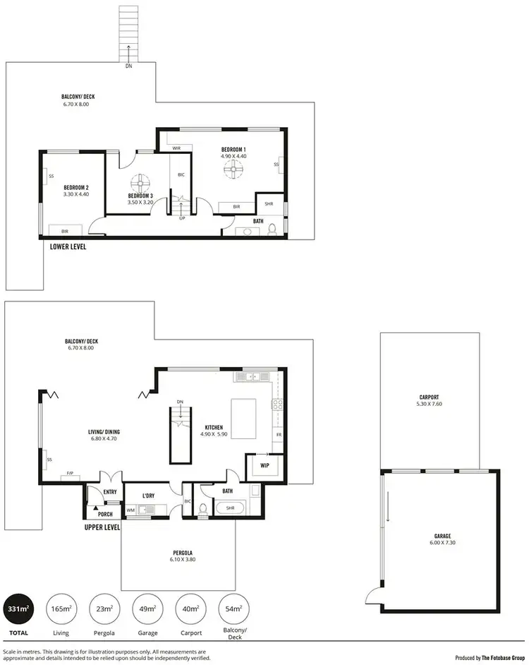 Floorplan of Homely house listing, 27 Ridgeland Drive, Teringie SA 5072