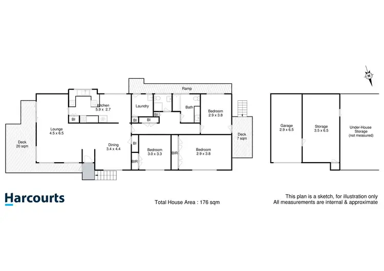 Floorplan of Homely house listing, 30 Hazell Street, Blackmans Bay TAS 7052