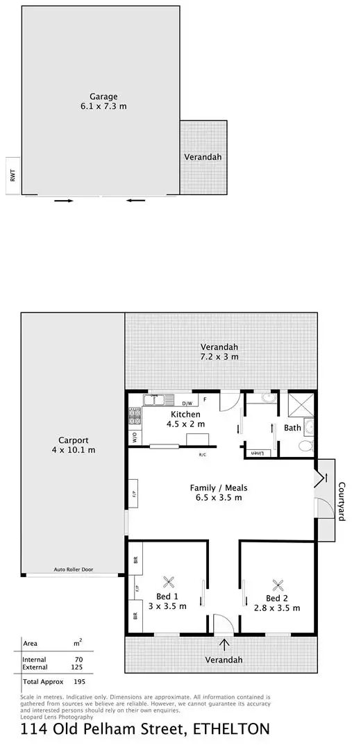 Floorplan of Homely house listing, 114 Old Pelham Street, Ethelton SA 5015