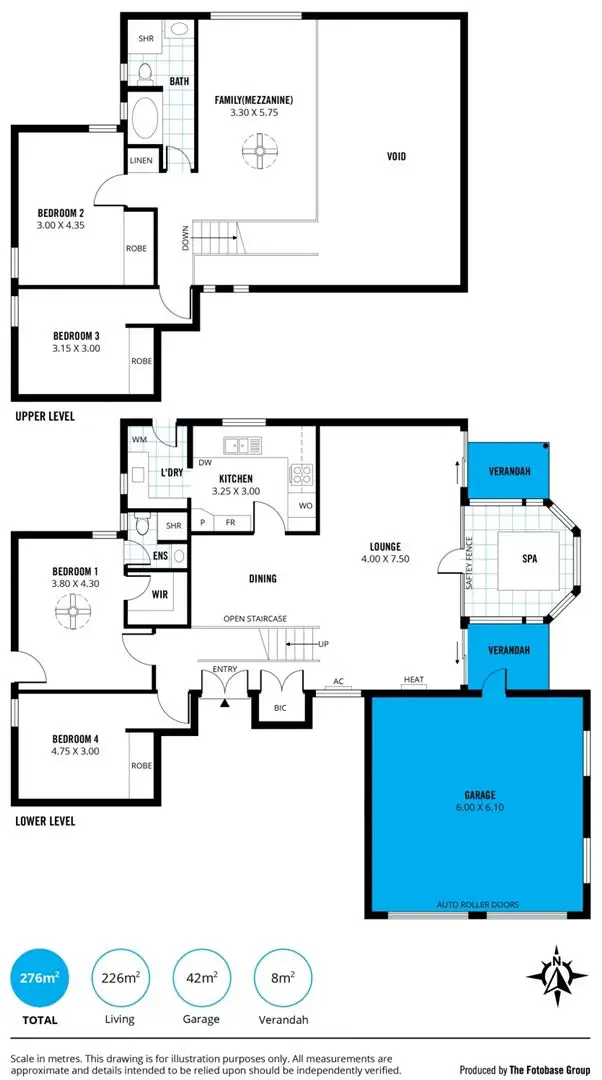Floorplan of Homely house listing, 23 Reids Road, Highbury SA 5089