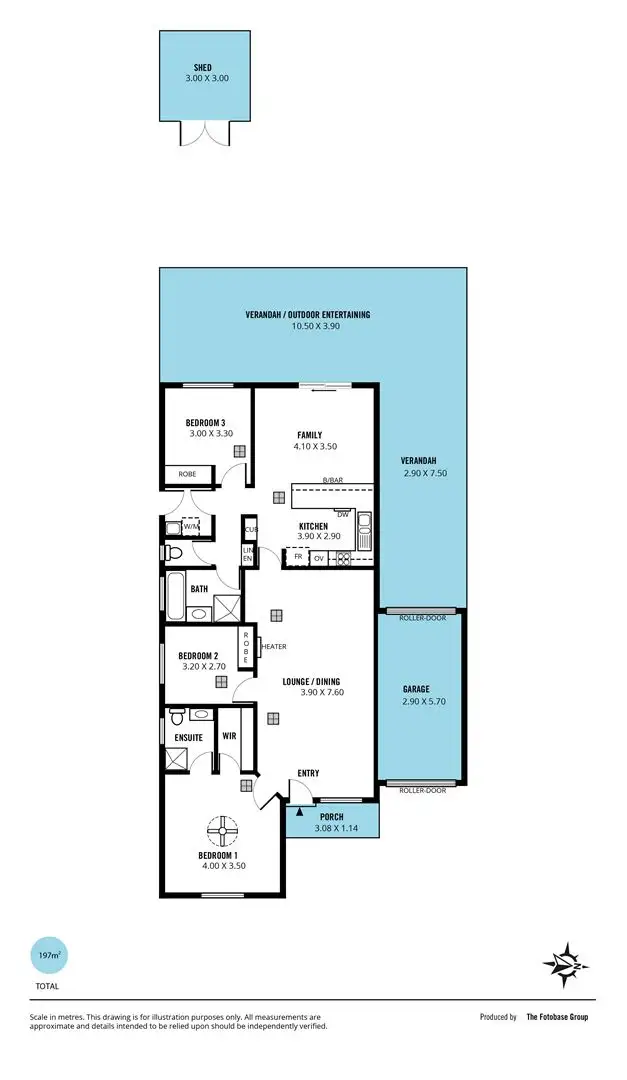 Floorplan of Homely house listing, 15 Hereford Lane, Woodcroft SA 5162