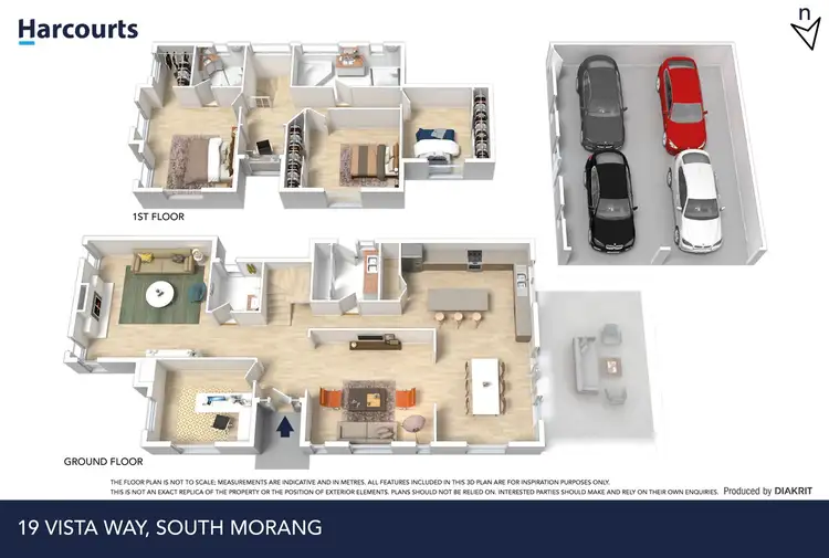 Floorplan of Homely house listing, 19 Vista Way, South Morang VIC 3752