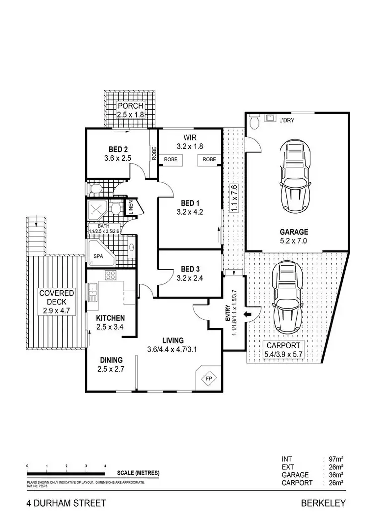 Floorplan of Homely house listing, 4 Durham Street, Berkeley NSW 2506