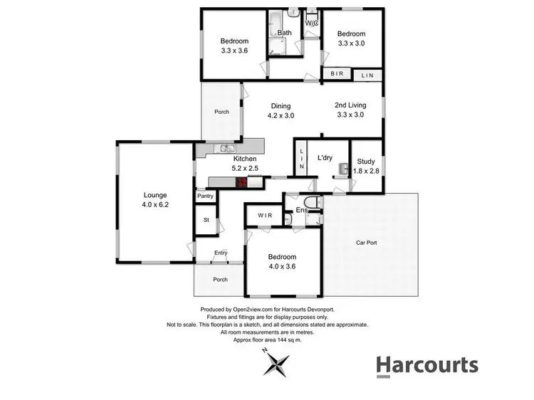 Floorplan of Homely house listing, 13 Frond Place, Devonport TAS 7310