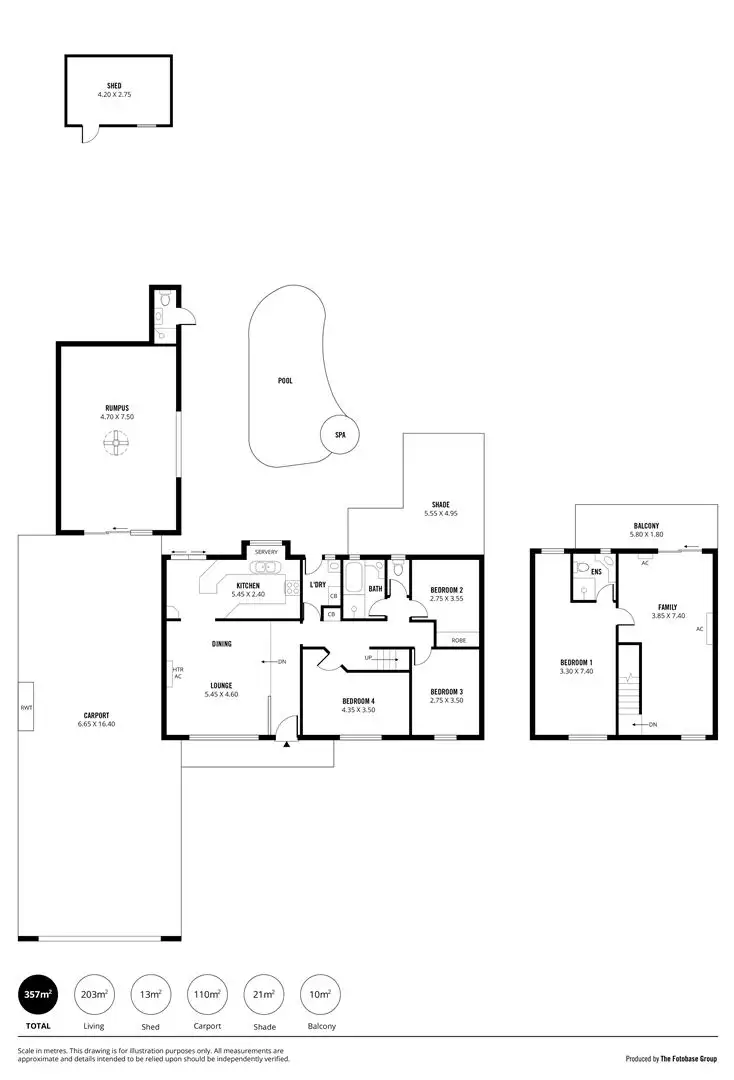 Floorplan of Homely house listing, 4 Oliver Crescent, Port Noarlunga SA 5167