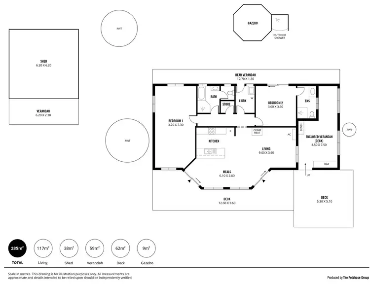 Floorplan of Homely house listing, 62 Porter Road, Emu Bay SA 5223