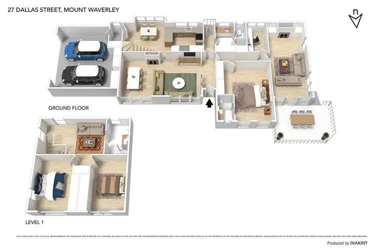 Floorplan of Homely house listing, 27 Dallas Street, Mount Waverley VIC 3149