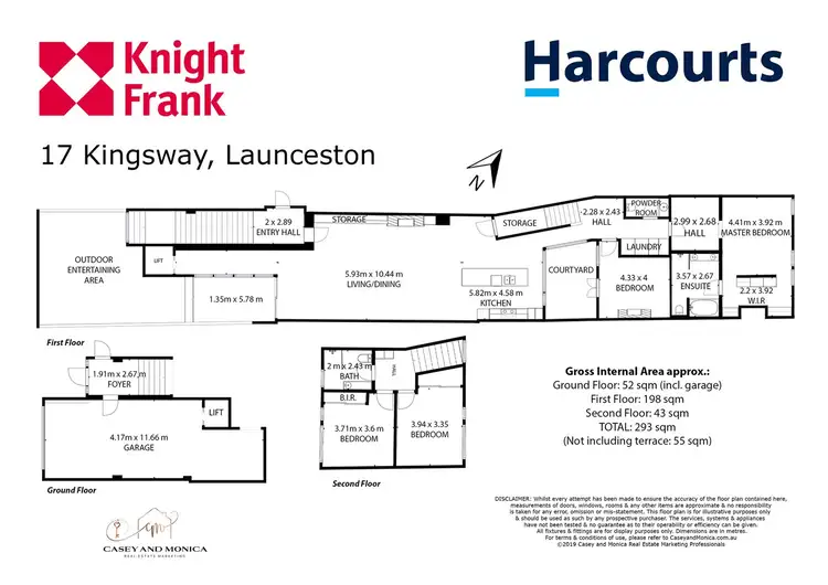 Floorplan of Homely house listing, 17 Kingsway, Launceston TAS 7250