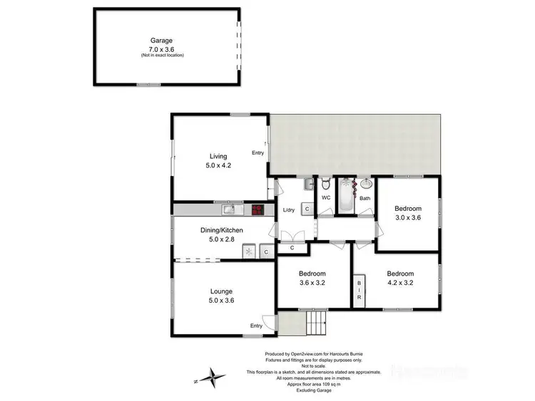 Floorplan of Homely house listing, 21 Cardigan Street, Somerset TAS 7322
