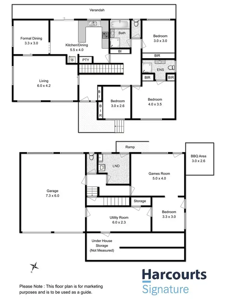 Floorplan of Homely house listing, 12 Summerhill Road, West Hobart TAS 7000