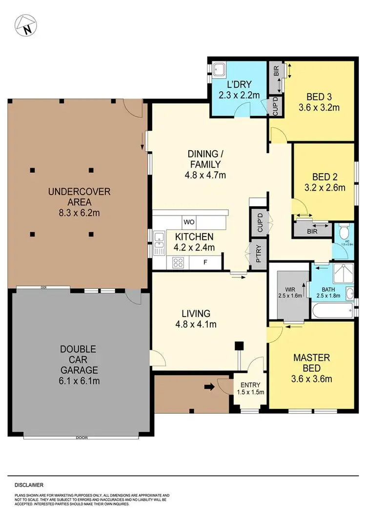 Floorplan of Homely house listing, 724 Latrobe Street, Redan VIC 3350