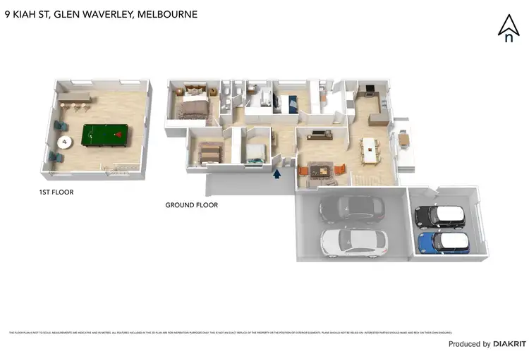 Floorplan of Homely house listing, 9 Kiah Street, Glen Waverley VIC 3150