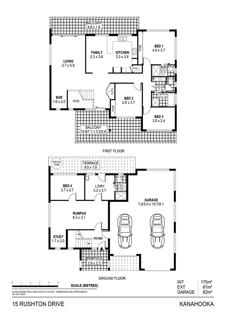 Floorplan of Homely house listing, 15 Rushton Drive, Kanahooka NSW 2530
