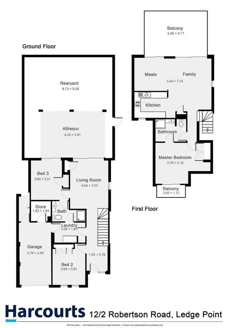 Floorplan of Homely house listing, 12/2 Robertson Road, Ledge Point WA 6043