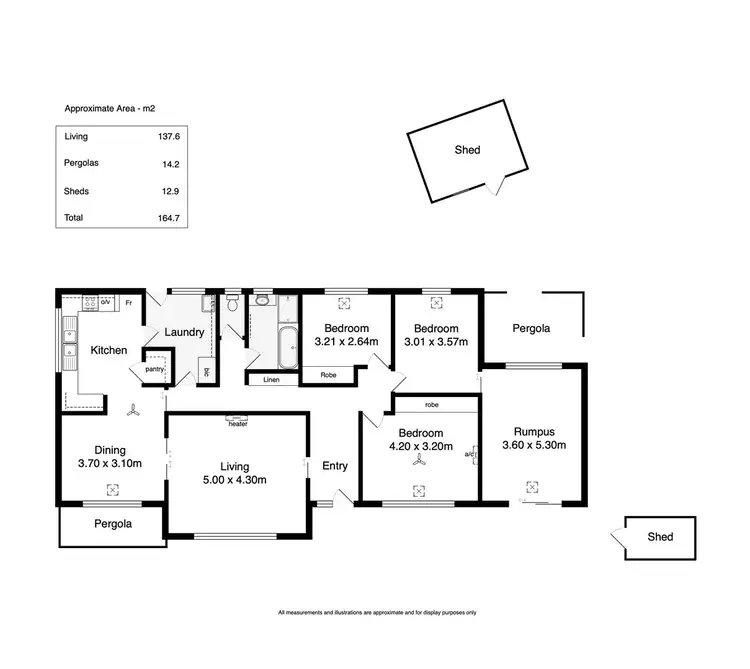Floorplan of Homely house listing, 15 Timothy Road, Morphett Vale SA 5162