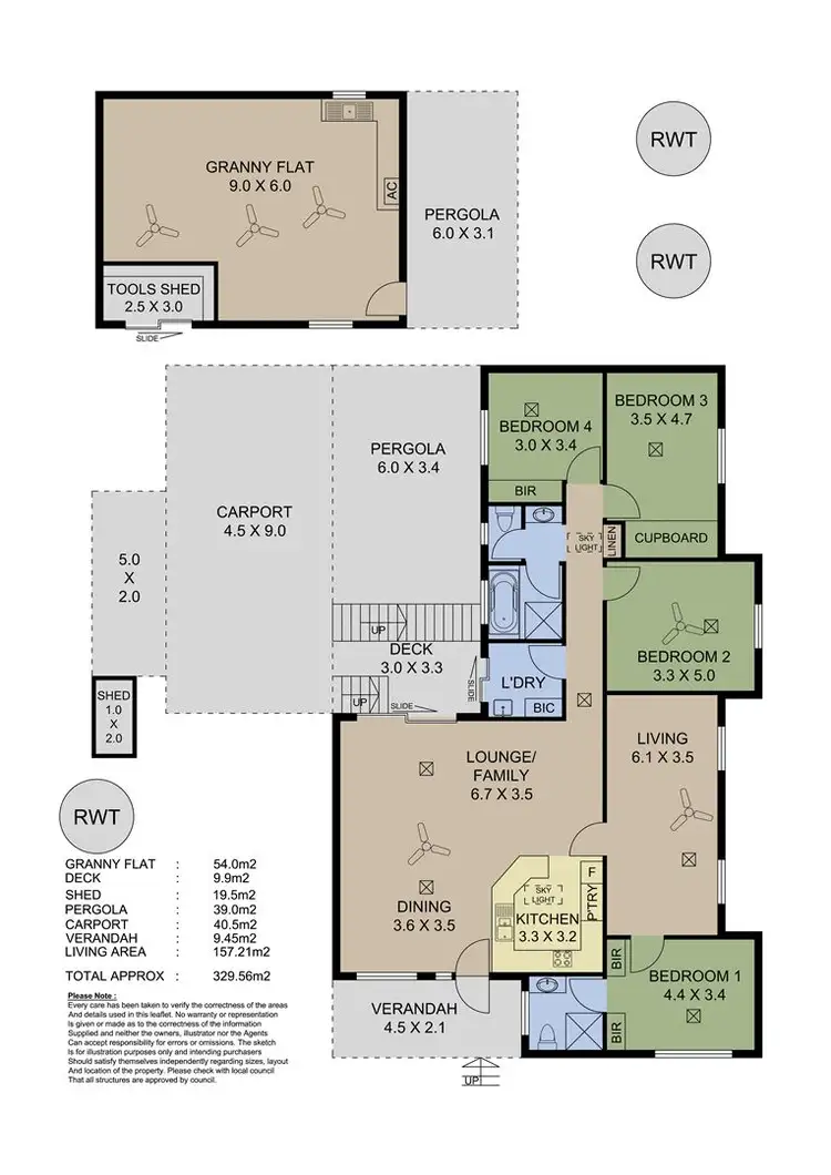Floorplan of Homely house listing, 9A West Terrace, Balhannah SA 5242