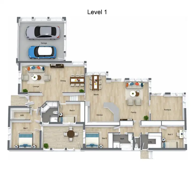 Floorplan of Homely house listing, 4 Massie Place, Nicholls ACT 2913