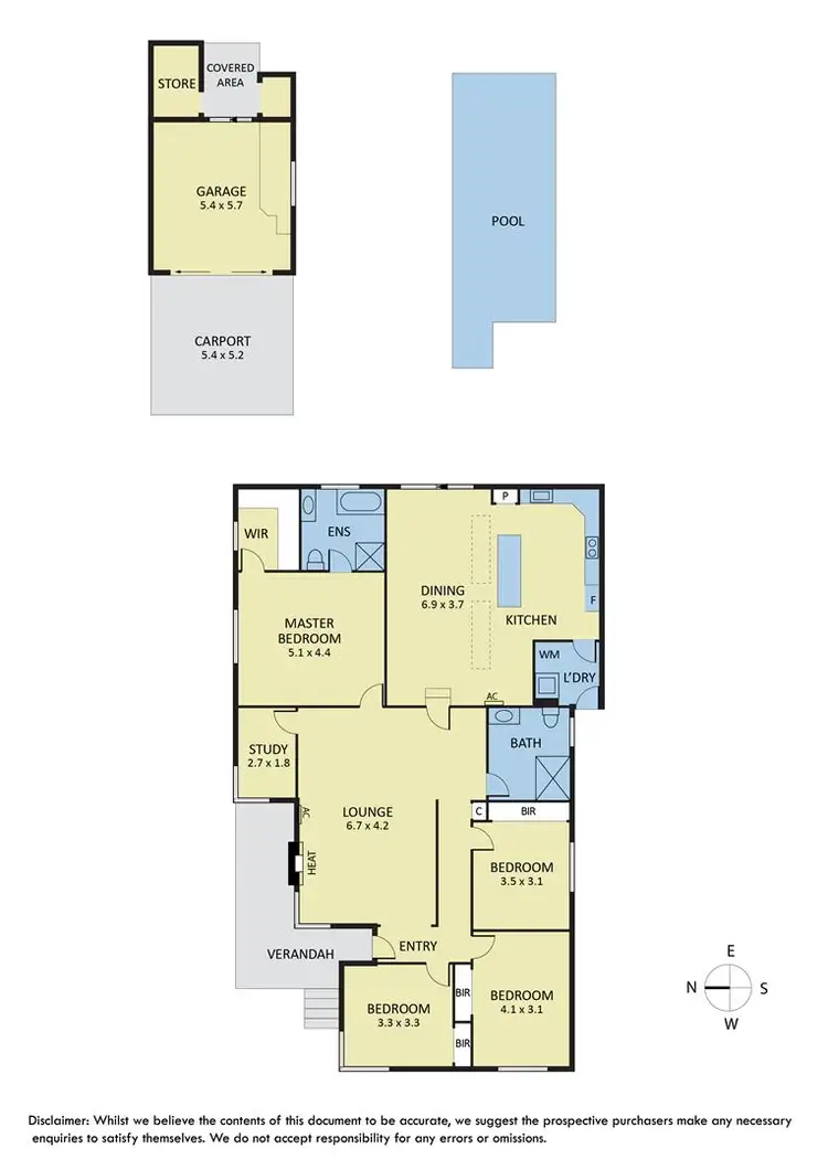Floorplan of Homely house listing, 48 Andrews Street, Burwood VIC 3125