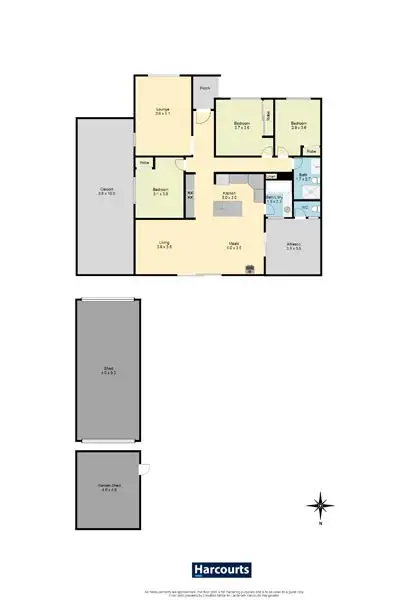 Floorplan of Homely house listing, 26 Steane Street, Wangaratta VIC 3677