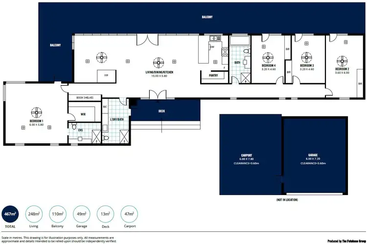 Floorplan of Homely house listing, 134 Higgins Road, Middleton SA 5213