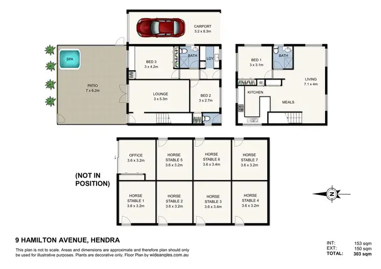 Floorplan of Homely house listing, 9 Hamilton Avenue, Hendra QLD 4011