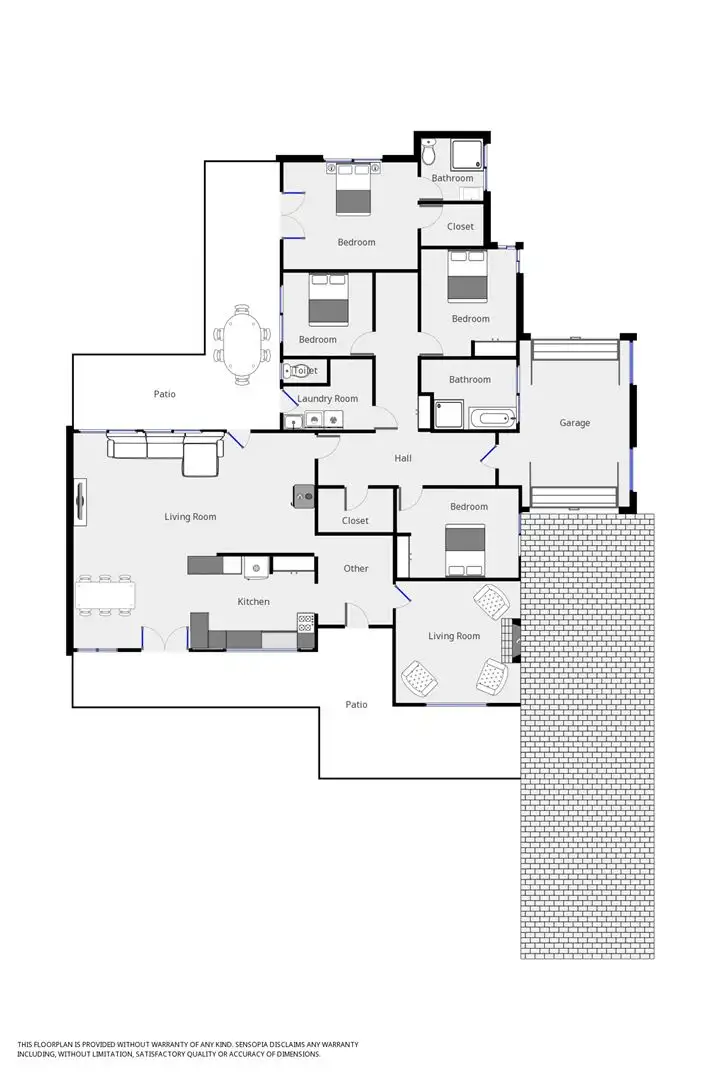 Floorplan of Homely house listing, 119 Stirling Street, East Bunbury WA 6230
