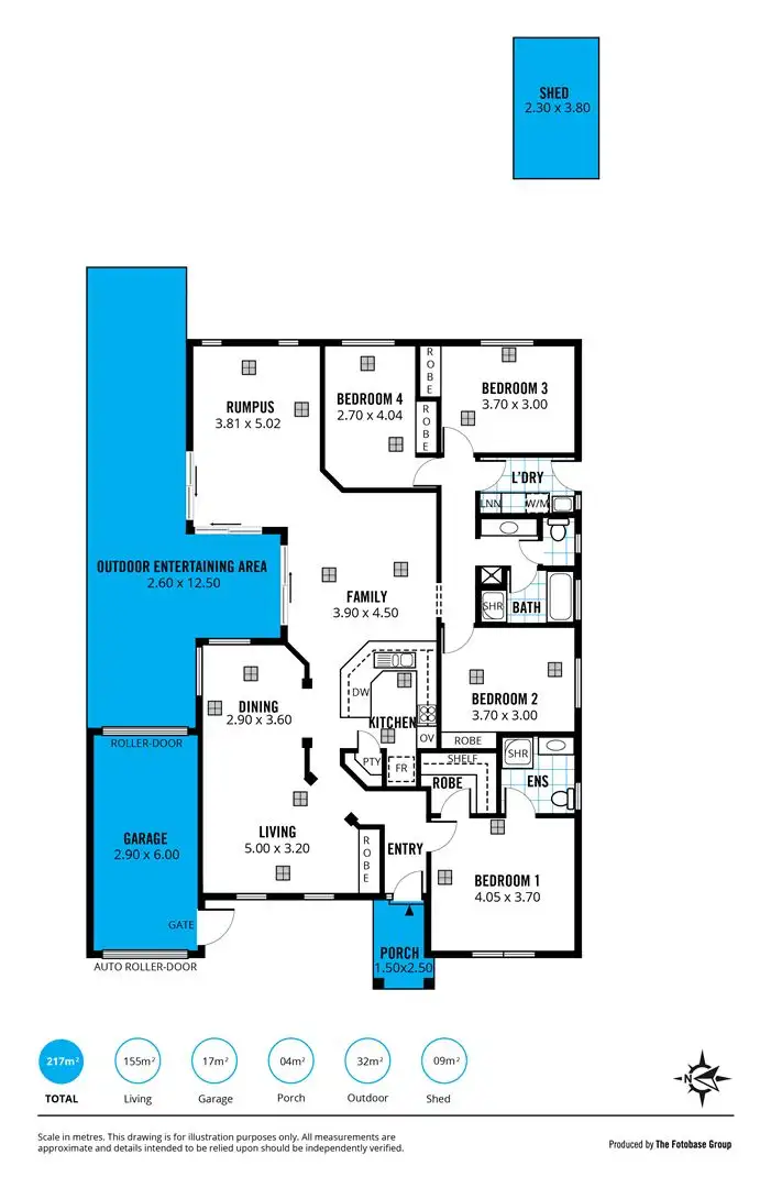 Floorplan of Homely house listing, 6 Mundulla Avenue, Woodcroft SA 5162