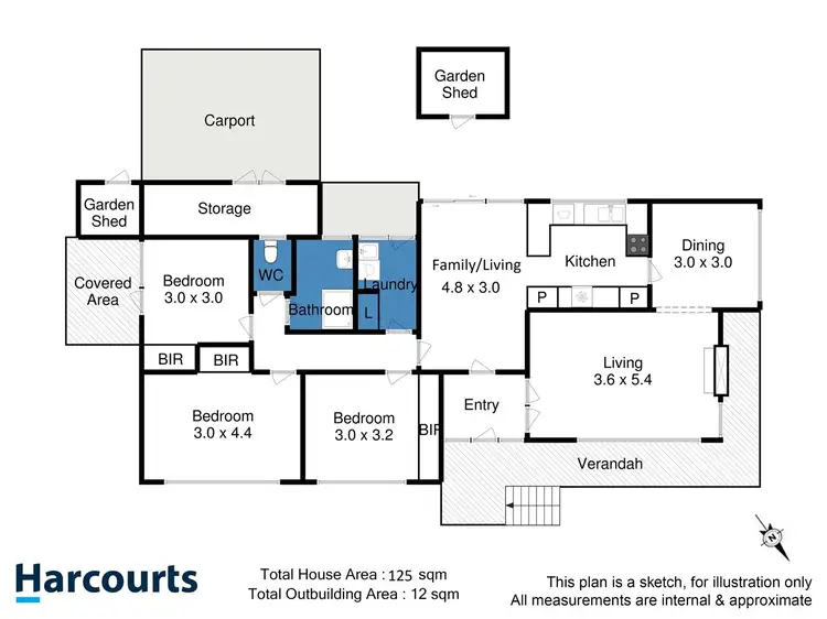 Floorplan of Homely house listing, 144 Wells Parade, Blackmans Bay TAS 7052
