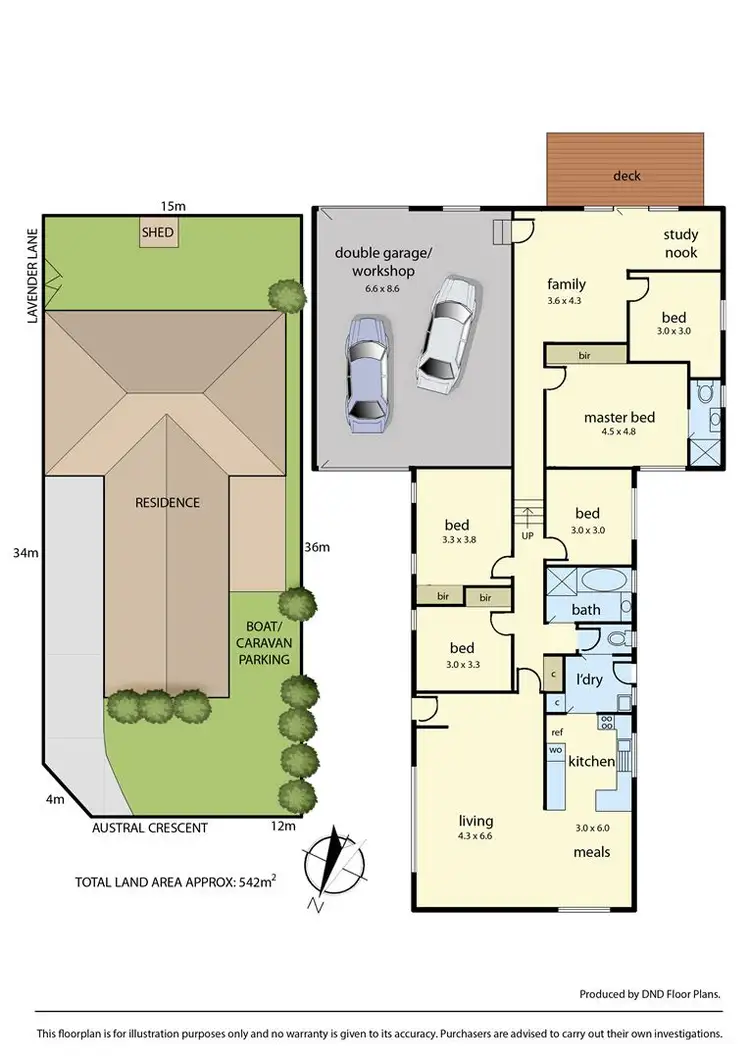 Floorplan of Homely house listing, 41 Austral Crescent, Baxter VIC 3911