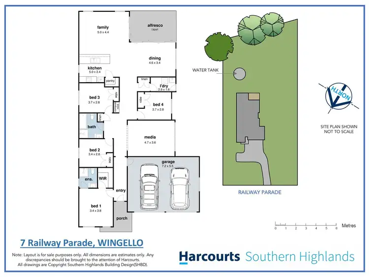 Floorplan of Homely house listing, 7 Railway Parade, Wingello NSW 2579