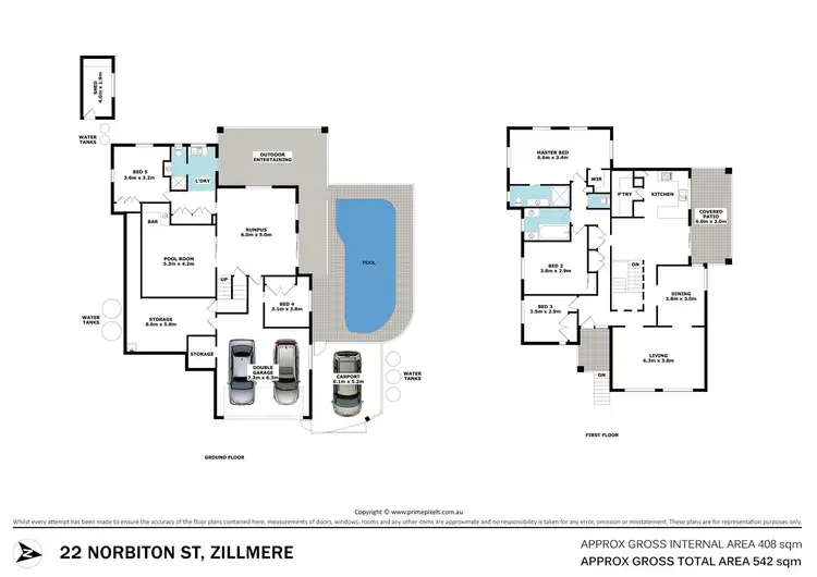 Floorplan of Homely house listing, 22 Norbiton St, Zillmere QLD 4034