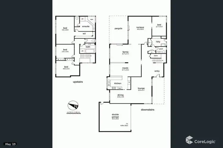 Floorplan of Homely house listing, 9 Chiswick Court, Rowville VIC 3178