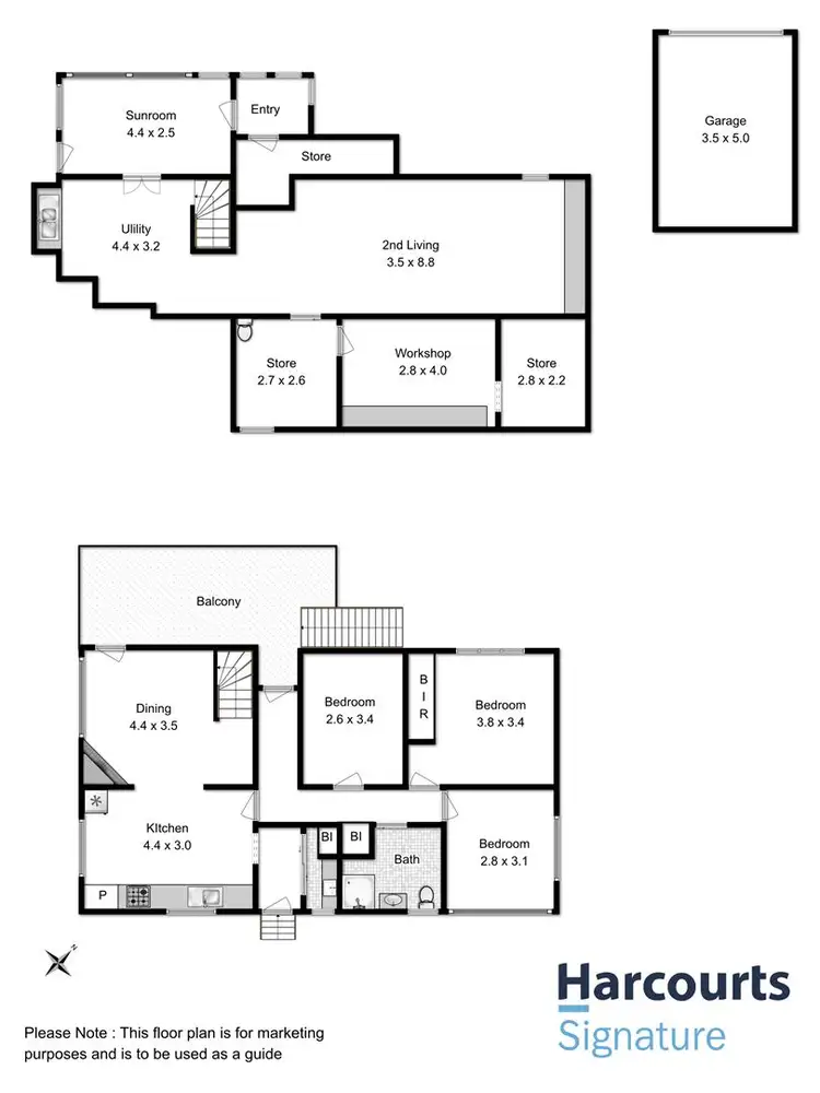 Floorplan of Homely house listing, 31 Seventh Avenue, West Moonah TAS 7009