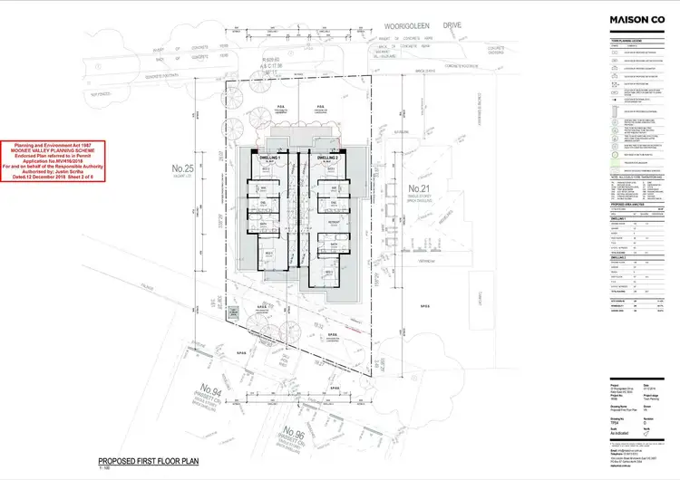 Floorplan of Homely house listing, 23 Woorigoleen Drive, Keilor East VIC 3033