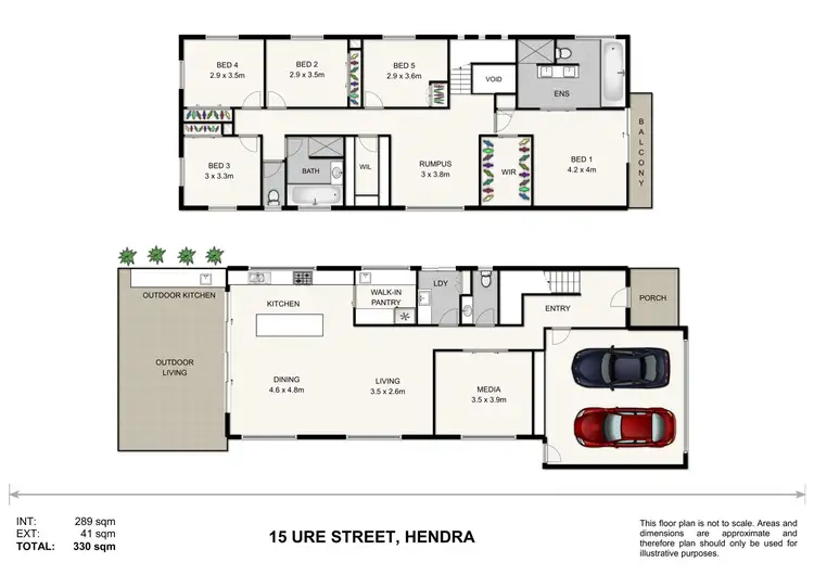Floorplan of Homely house listing, 15A Ure Street, Hendra QLD 4011