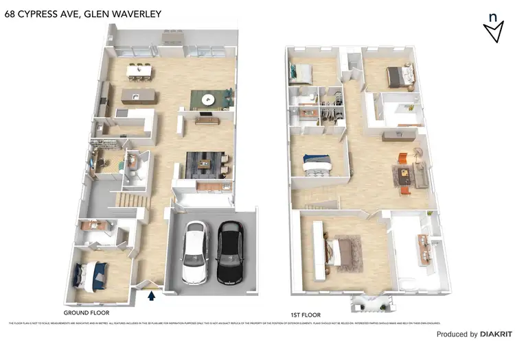Floorplan of Homely house listing, 68 Cypress Avenue, Glen Waverley VIC 3150